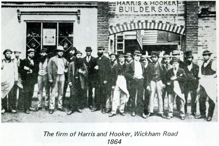 Henry and William Copeland at Harris and Hooker