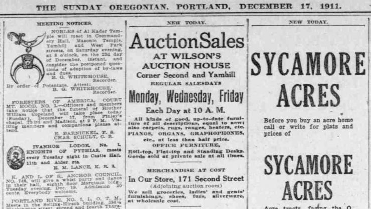 William Copeland Death Announcement